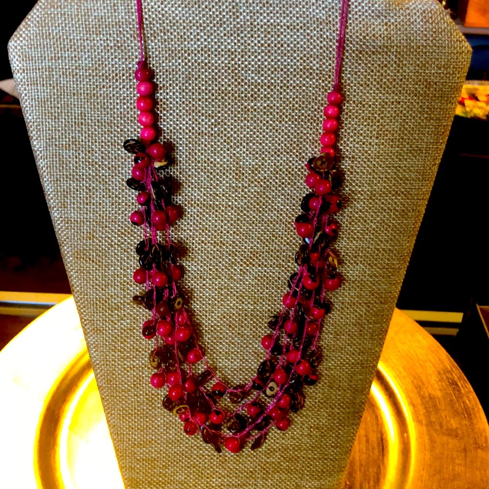 Necklace beads and seeds
